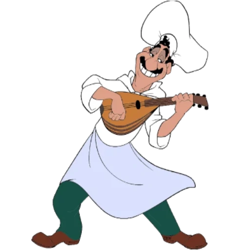 le mâle, cuisinier dansant, animation des géorgiens, the walt disney company, marchand de dessins animés d'aladdin