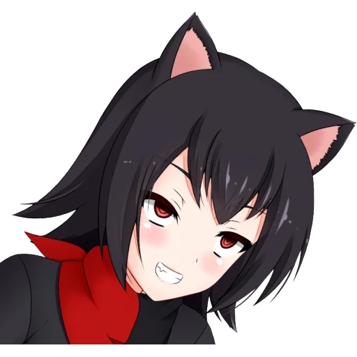 anime neko, neko toyanka, anime de murka, personnages d'anime, leftypol alunya