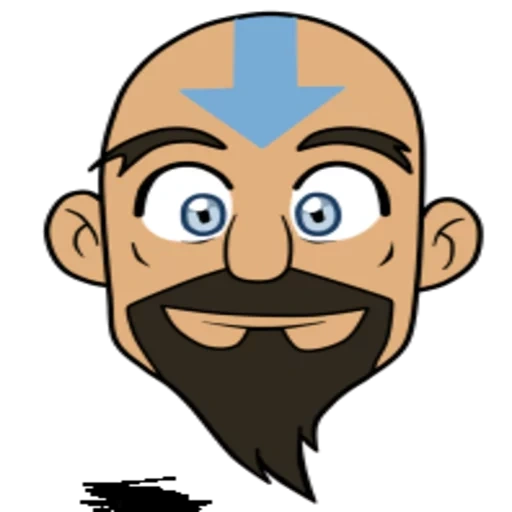 face, avatar, male, aang incarnation
