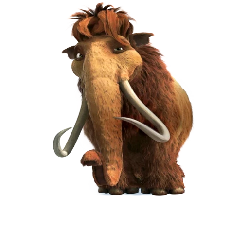 ellie is an ice age, ice age 2 heroes, the characters of the ice age, ice age mammoth manny, the ice period of the mammoth ellie