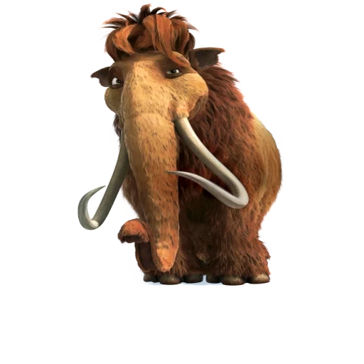 ellie adalah zaman es, ice age 2 heroes, karakter zaman es, ice age mammoth manny, periode es ellie mammoth