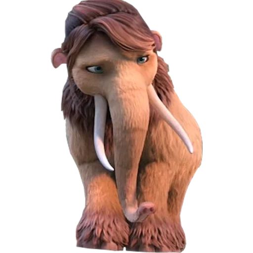 mamon manfred, from the ice age, ice age persian, the ice period of the mammoth ellie, ice age 5 peach julian