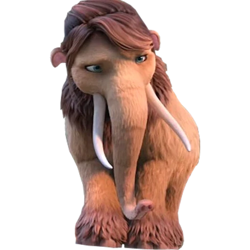 mamon manfred, dari zaman es, ice age persia, periode es ellie mammoth, usia es 5 persik julian