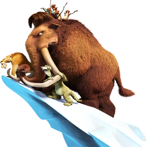 ice age, from the ice age, the ice period is screet, damans are ice age, heroes of the ice age