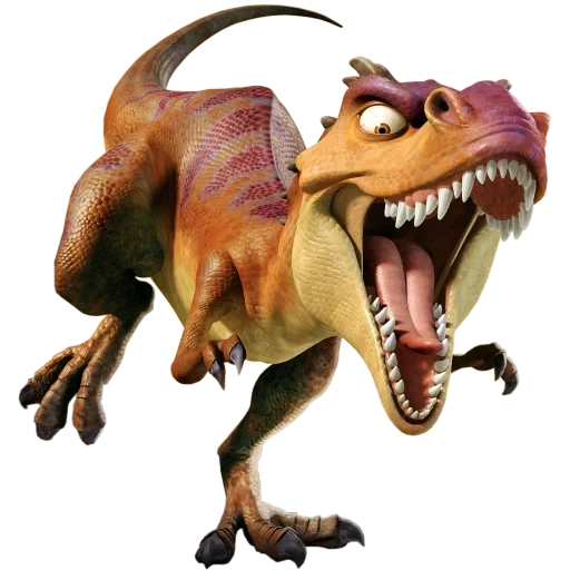 dinosaur rudy, l'era glaciale è tyrannosaurus, periodo del ghiaccio 3 tyrannosaurus, periodo di ghiaccio dell'era dei dinosauri, dinosaur rudy dell'era glaciale