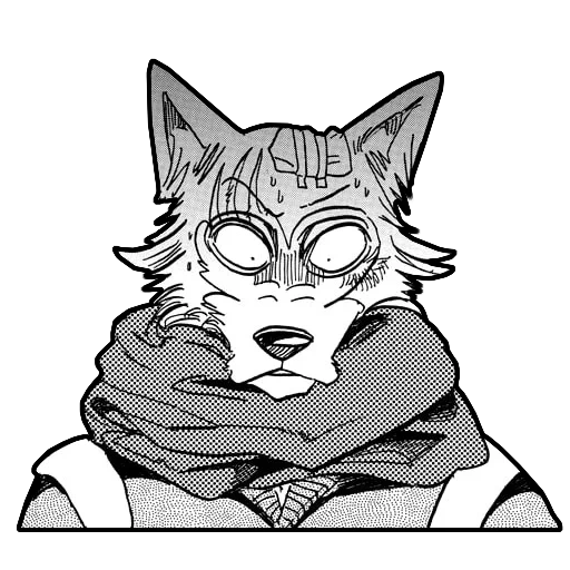 anime, dibujos de anime, manga de legosi beastars