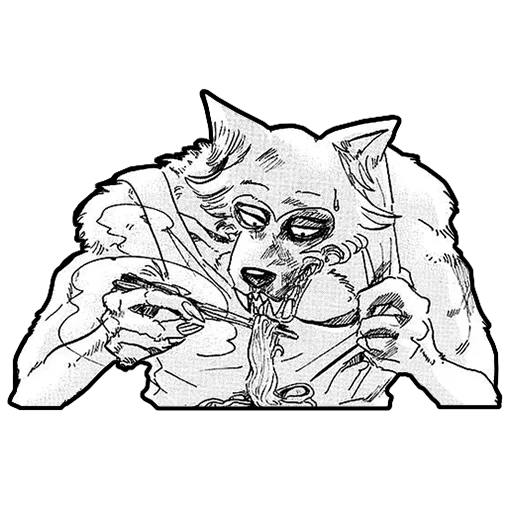 аниме рисунки, beastars манга, хулиганы ботаны, legosi beastars manga, легаси манга beastars