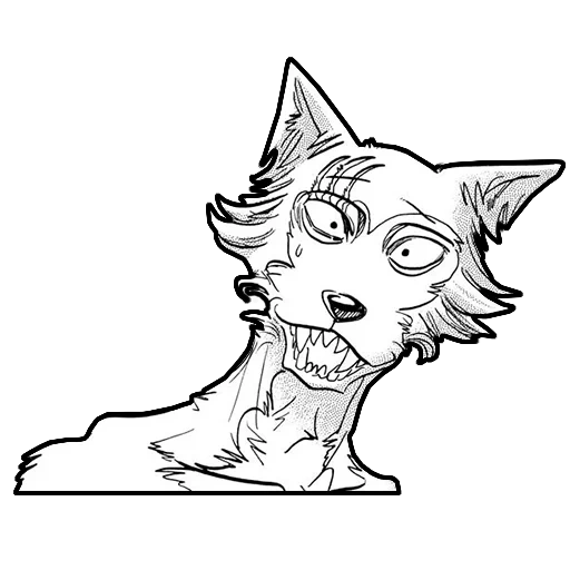 beastars reese, anime drawings, beastars manga, beastars legosi, manga characters