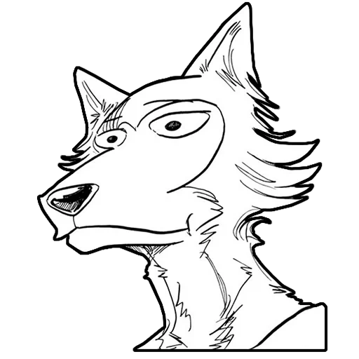 anime, anime drawings, wolf sketch, wolves of sketches, balto coloring