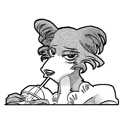 manga de anime, dibujos de anime, beastars 6, manga de pina beastars, beastars juno luis manga