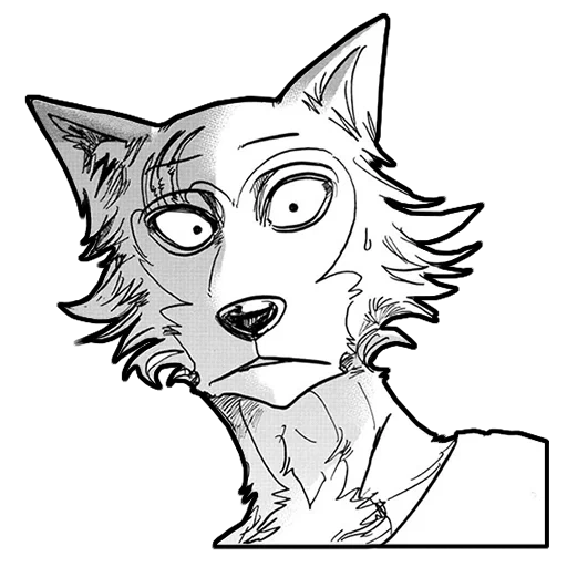 anime, dibujos de anime, legosi beastars