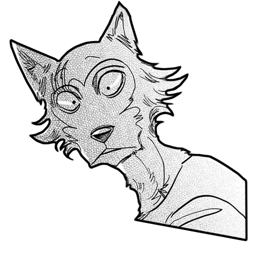 anime, beastars reese, anime drawings, anime characters, furry art anime