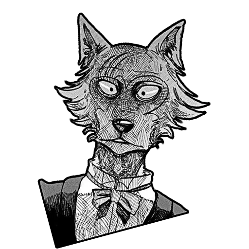 аниме, аниме фурри, beastars риз, аниме рисунки, фурри арт аниме