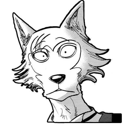 пак, аниме, beastars риз, beastars legosi