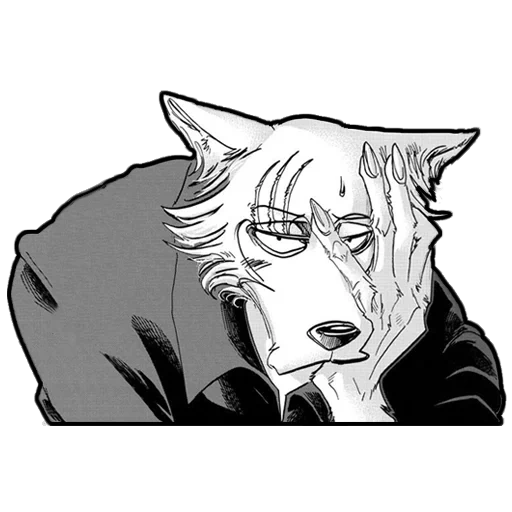 аниме, сэйнэн манга, beastars риз, аниме рисунки, beastars мерон