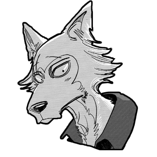 anime, beastars reese, dibujos de anime, personajes de anime, legosi beastars art mal