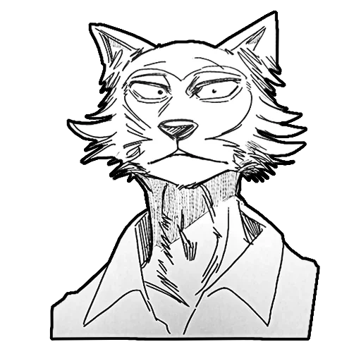 anime, dibujos de anime, personajes de anime, legosi beastars, personajes de manga