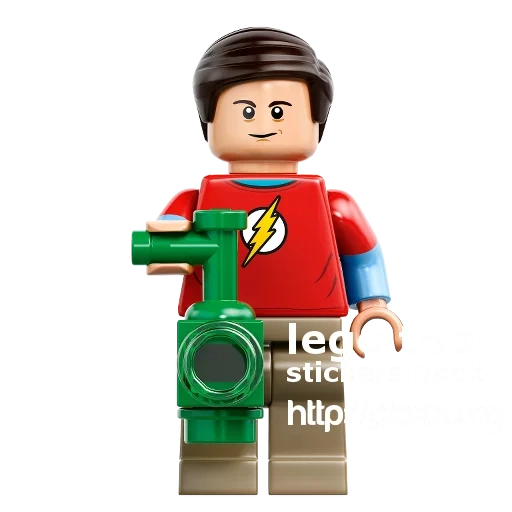 película lego, sheldon lego, lego shelton cooper, teoría de explosión de música alta, la teoría del big bang del bloque de construcción lego 21302