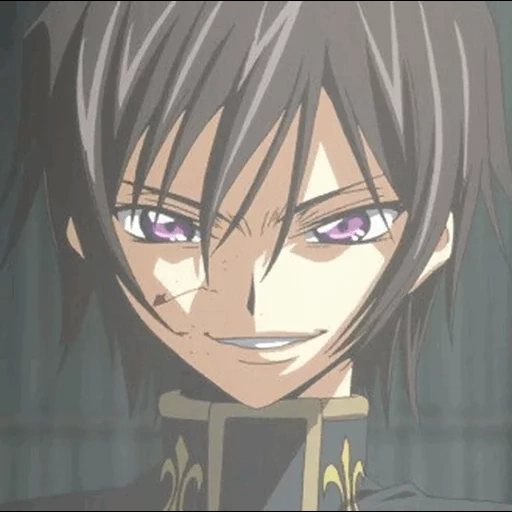 lu luxiu, lu road repair no 0, code geass, sorriso de lu luxiu, lu luxiu lan peruzhi