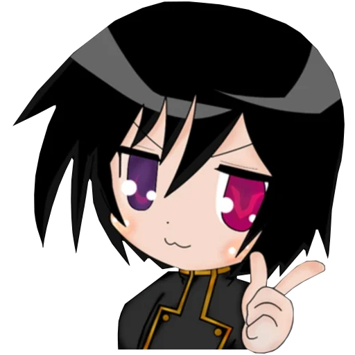 chibiki, chibi emo, icono de anime, personajes de anime, anime blich chibi