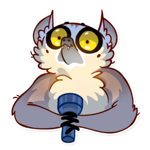 lémur, owl phil