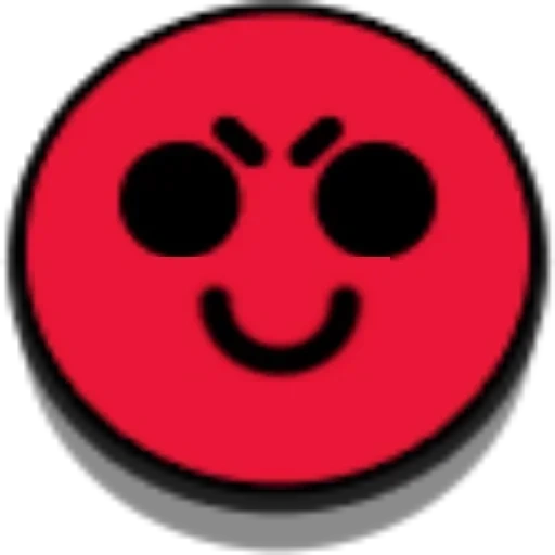 the dark, bravulstas, das abzeichen von braville, das rote smiley, schwarzes brable-icon