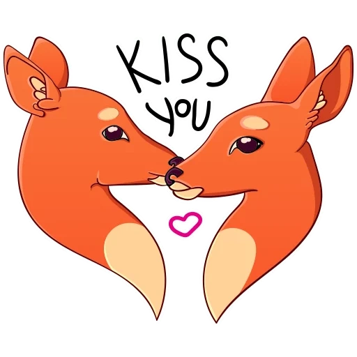 fox fox, fox heart, fox in love, psychedelic deer, fox in love