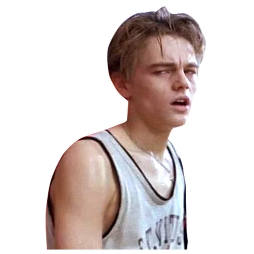 mec, beaux garçons, leonardo dicaprio, journal de basket-ball bobby, journal de basket-ball de leonardo dicaprio