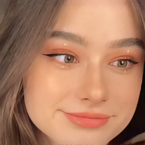 maquillaje, mujer joven, la belleza de la chica, el maquillaje es hermoso, chicas hermosas