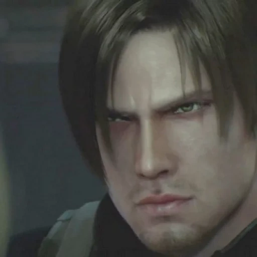resident evil leon, leon scott kennedy, curse of sanctuary, leon kennedy damnation real character, leon kennedy resident evil curse 2012