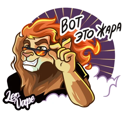 lion, funny, lion sticker