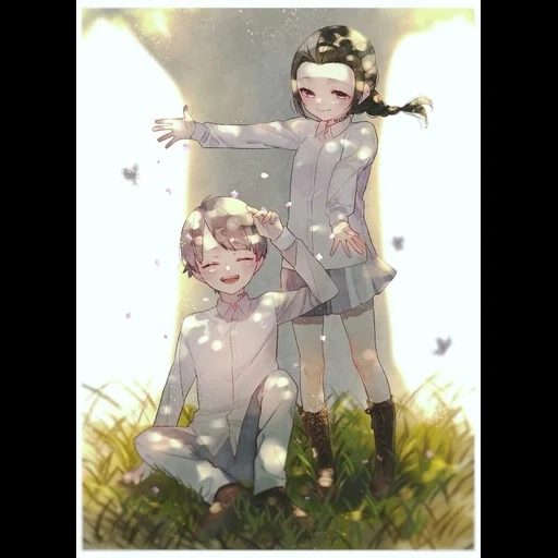 the non relend phil art yang dijanjikan, anime menjanjikan neverland leslie, omong kosong isabella arta yang dijanjikan, isabella emma non relend yang dijanjikan, isabella leslie yang tidak dijanjikan