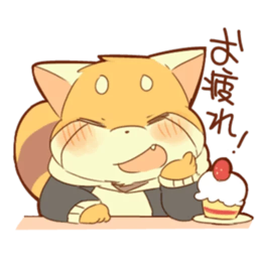 chibi, kokkuri san, pokemon cat, kokorisan anime fox, meltsmelts tgcf animation