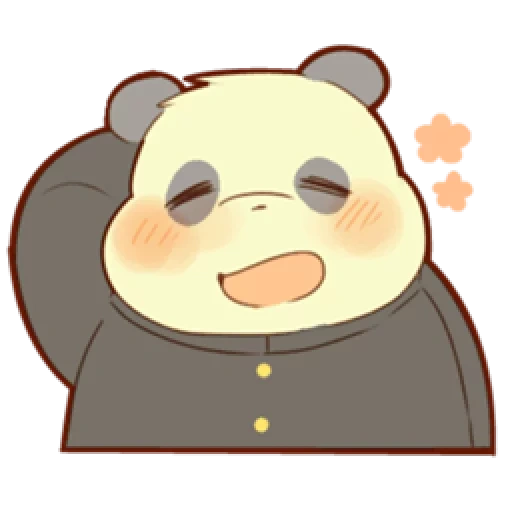 picture, quby animated, stickers chibi panda, the whole truth about bears, the whole truth about panda bears