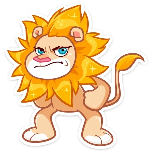 león, leva, pequeño león