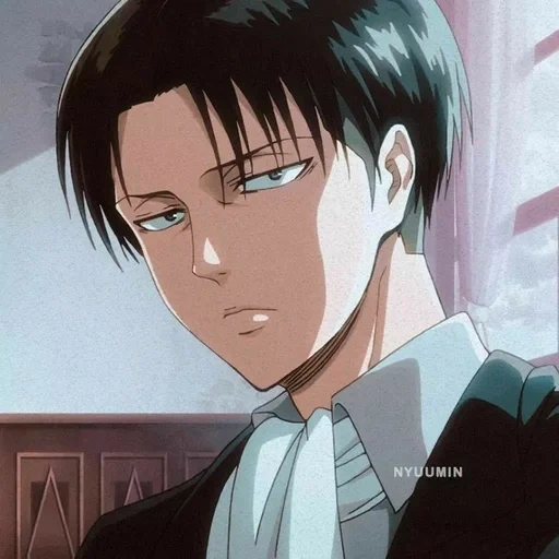 levi ackerman, levi ackerman, aarti levy ackerman, titan levy ackerman, livi ackerman tersenyum