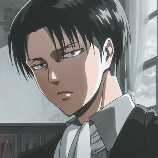 levi ackerman, levi ackerman, titan levy ackerman, livi ackerman tersenyum, serangan titan levi ackerman