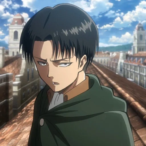 levie, levi ackerman, l'attacco dei titani, titan attack levy, anime di levi ackerman