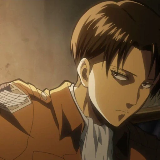 levi ackerman, l'attacco dei titani, levi ackerman sorride, titano attacca hanji peak, titan attacca il film di levy ackerman