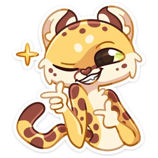 pock, anime cheetah