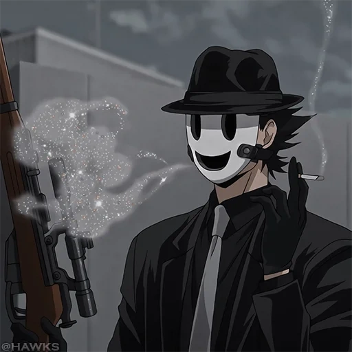 picture, human, anime sniper, anime characters, mr sniper anime