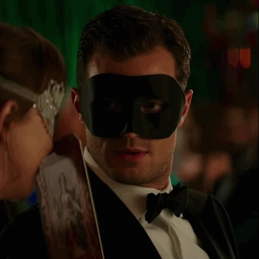 male, people, christian gray musk, 50 degrees deeper than the masquerade party, 50-tone grey ball masquerade party