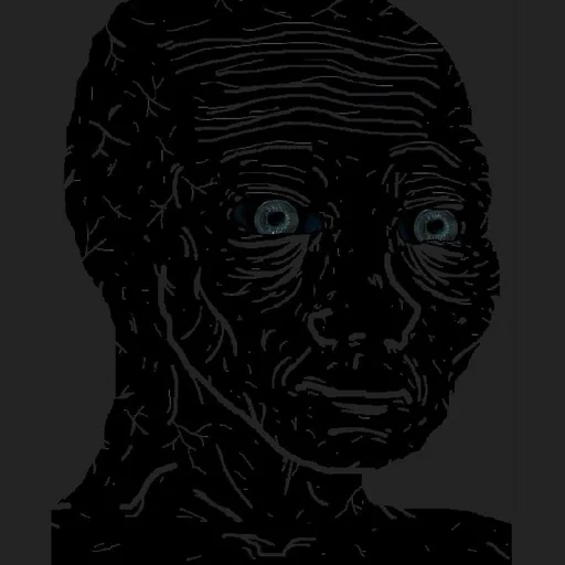 wojak, withered wojak, wojak обреченный, wojak depression void, человек не вопрос человек понос