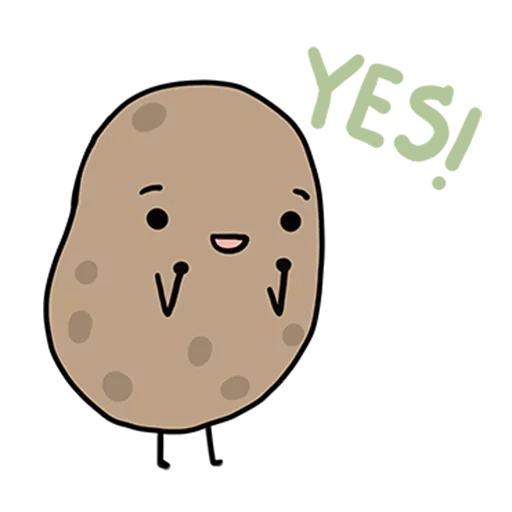 potato, картошка, картофель, картошка рисунок
