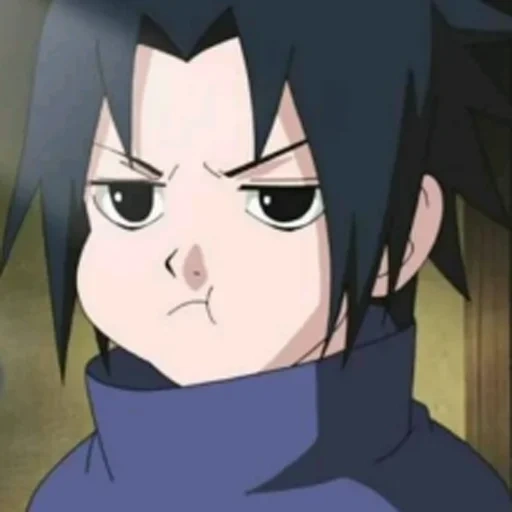 саске, sasuke, саске кун, саске маленький лицо, саске учиха маленький