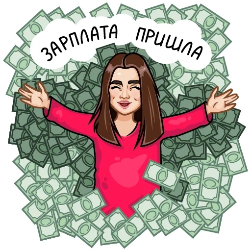 dinero, mujer