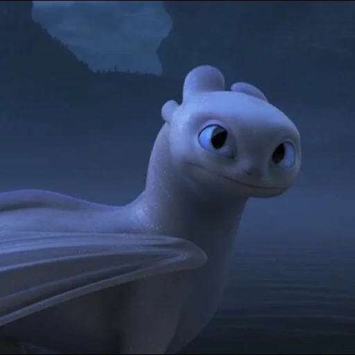 daytime furia, light fury httyd3, daytime furia is a trunk, as a dragon 3 daytime furia