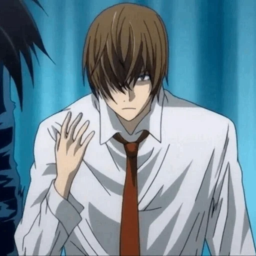 light yagami, death note, anime characters, l note of death, kira death notebook