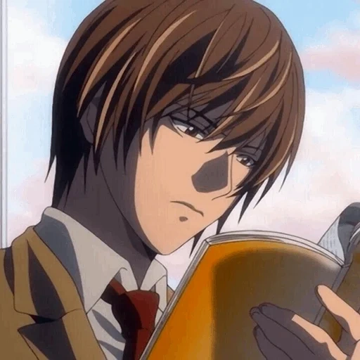 light yagami, death note, light note of death, death note 1 season, death note yagami light