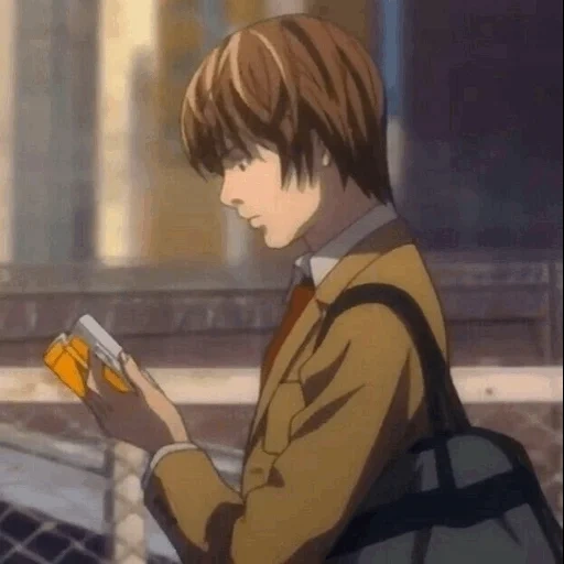 picture, light yagami, death note, death note l, death note characters